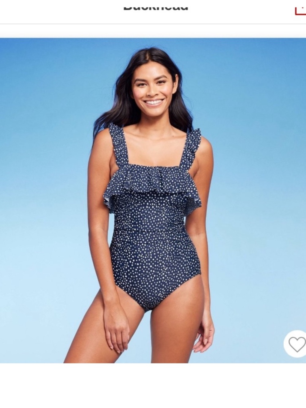 Kana Sol polka dot one piece size s